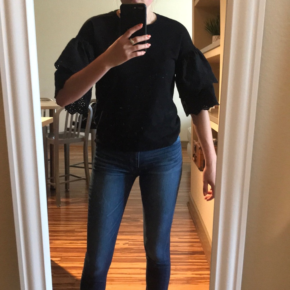 Black topshop shirt
